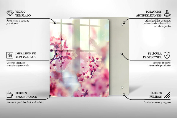 Cutting board Dark wood board