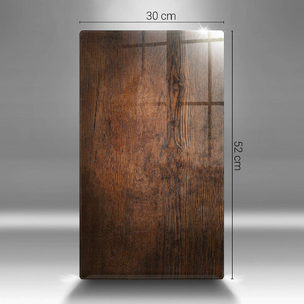 Cutting board Dark wood board