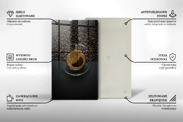 Worktop saver Coffee and grains