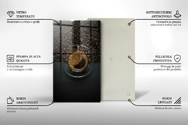 Worktop saver Coffee and grains