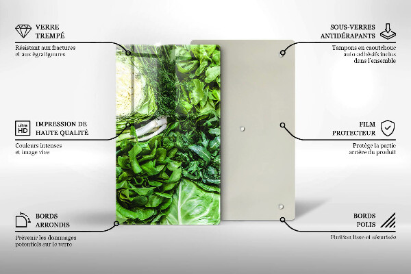 Worktop saver Green vegetables