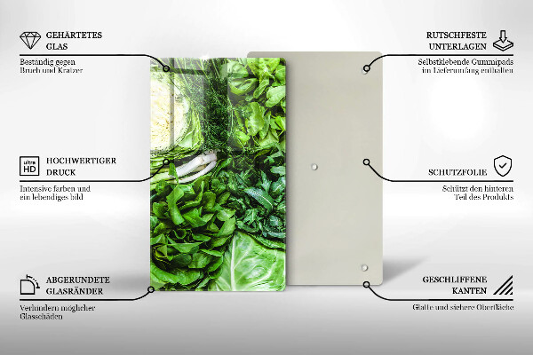 Worktop saver Green vegetables