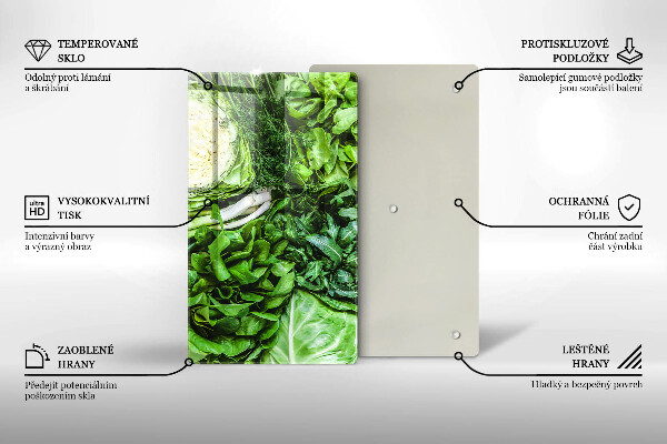 Worktop saver Green vegetables