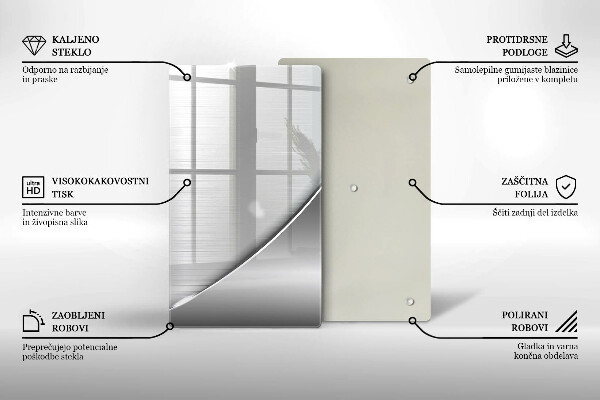 Cutting board Metal shapes