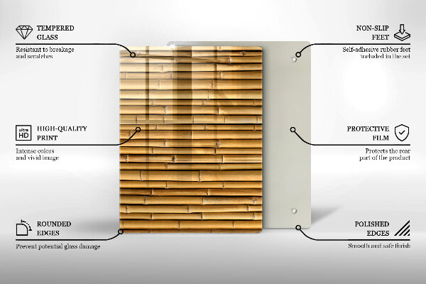 Cutting board Metal shapes