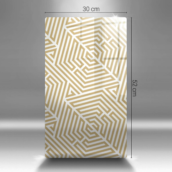 Cutting board Geometric lines