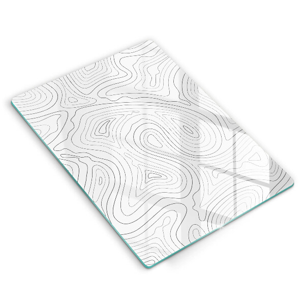 Cutting board Abstraction shapes