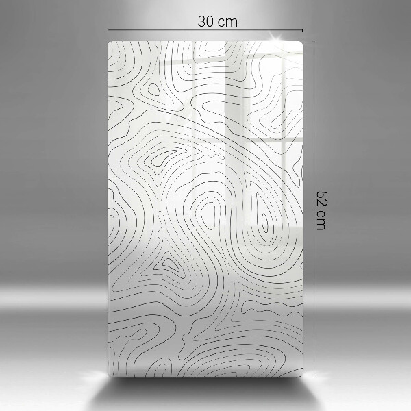 Cutting board Abstraction shapes