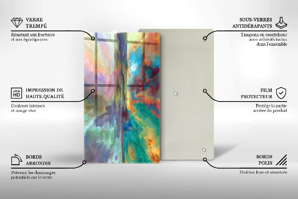 Worktop saver Colorful sky