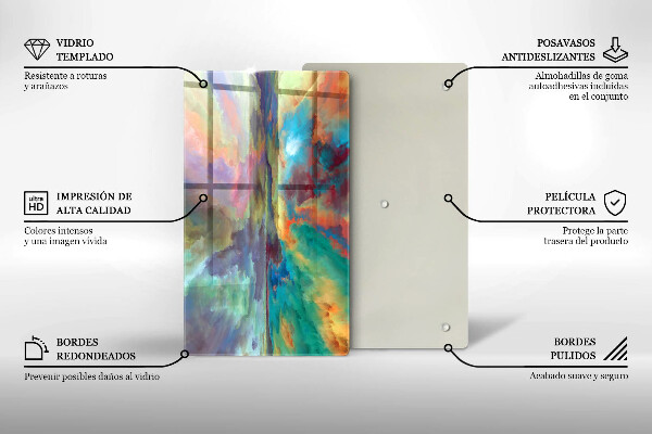 Worktop saver Colorful sky