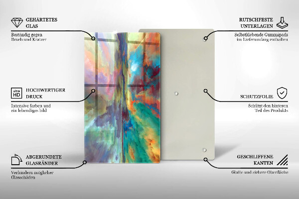 Worktop saver Colorful sky