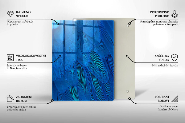 Worktop saver Watercolor scales