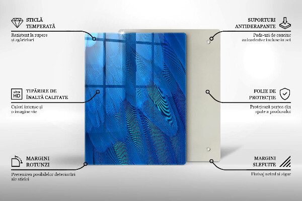 Worktop saver Watercolor scales