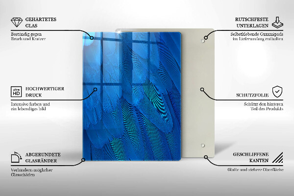 Worktop saver Watercolor scales