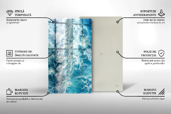 Worktop saver Water sea waves