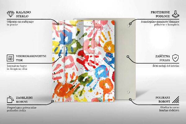 Worktop saver Elegant background and gold