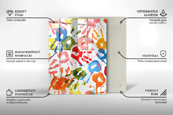 Worktop saver Elegant background and gold