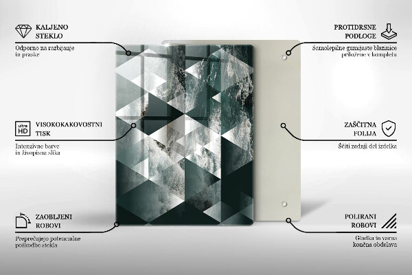 Worktop saver Cracked stone gold