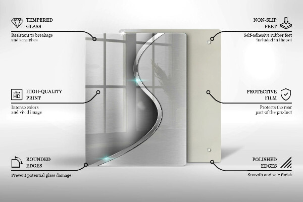 Worktop saver 3D geometry background