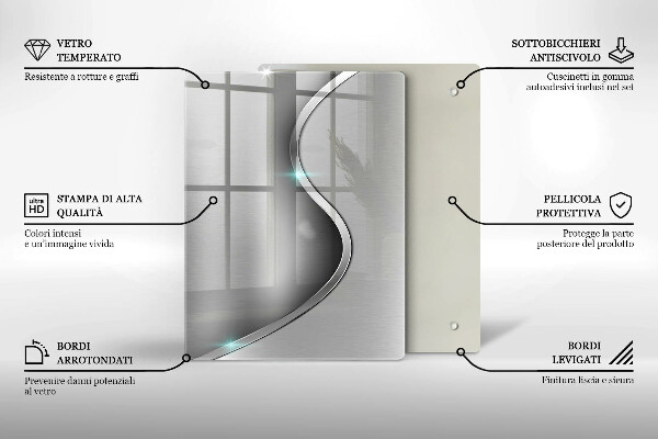 Worktop saver 3D geometry background
