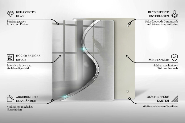 Worktop saver 3D geometry background