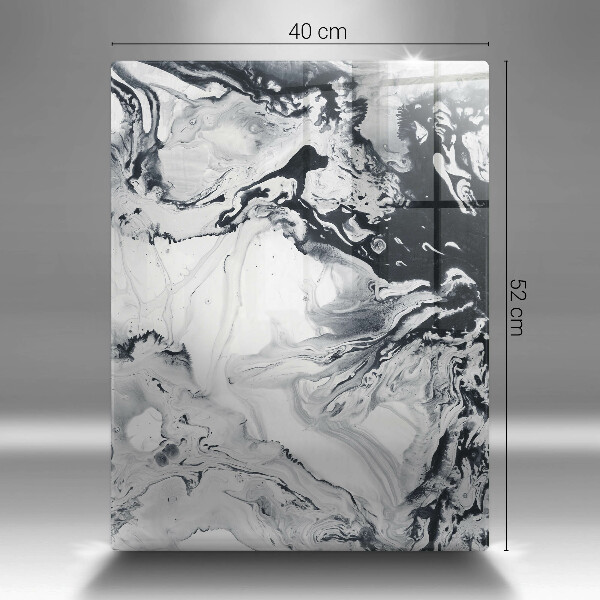 Cutting board Ink abstraction