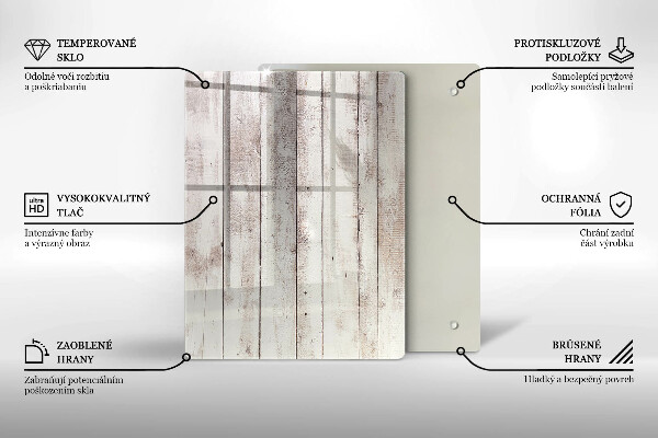 Cutting board Ink abstraction