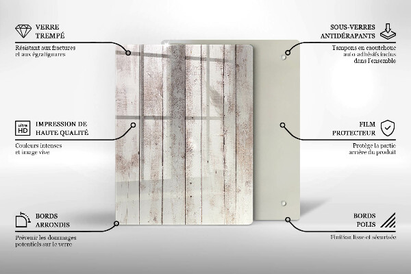 Cutting board Ink abstraction