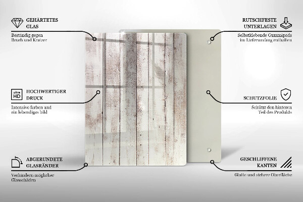 Cutting board Ink abstraction