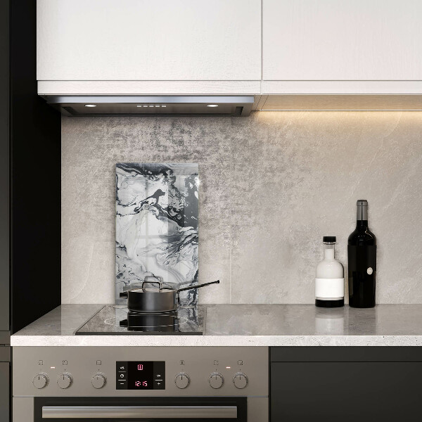 Cutting board Ink abstraction