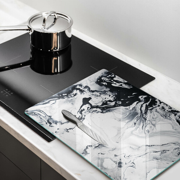 Cutting board Ink abstraction