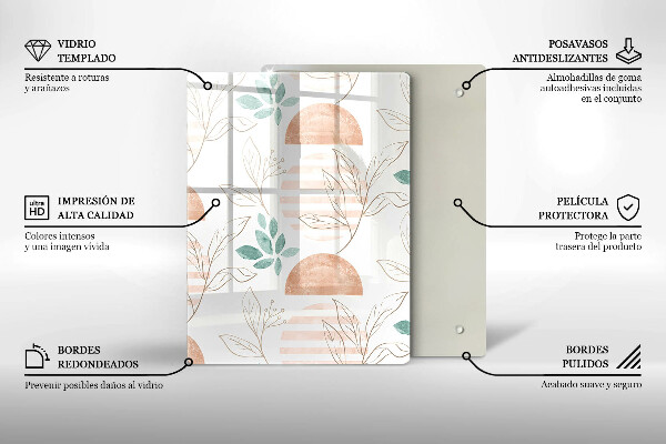 Cutting board Modern abstraction