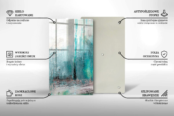 Cutting board Background paint abstraction