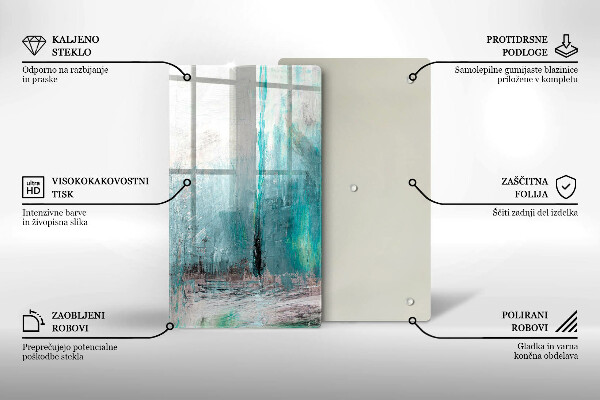 Cutting board Background paint abstraction