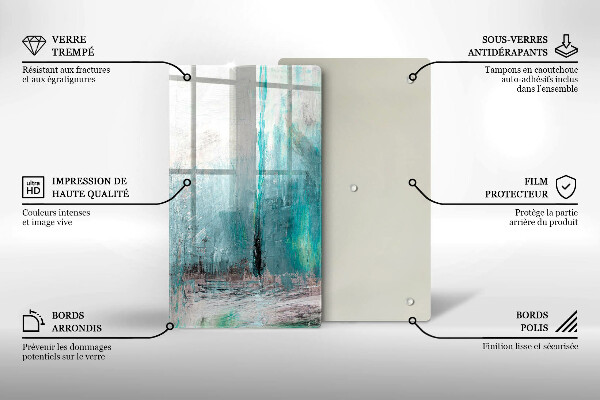 Cutting board Background paint abstraction