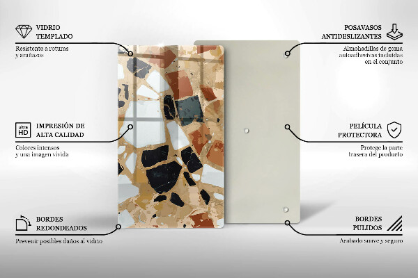 Worktop saver Decorative stones