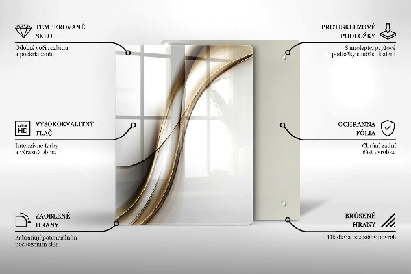 Cutting board Boho arrow pattern