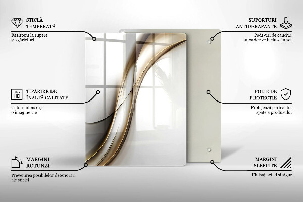 Cutting board Boho arrow pattern