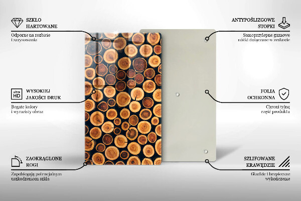 Cutting board Wooden stumps of trees