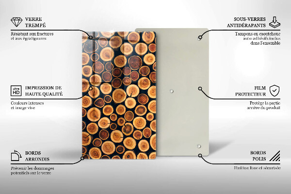 Cutting board Wooden stumps of trees