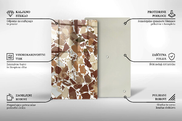 Worktop saver Decorative stone stains