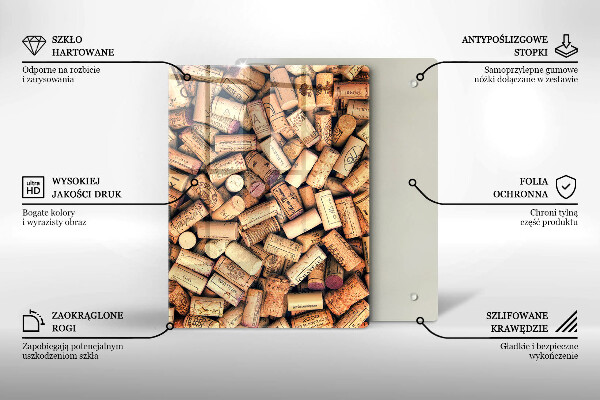 Cutting board Spoons with spices