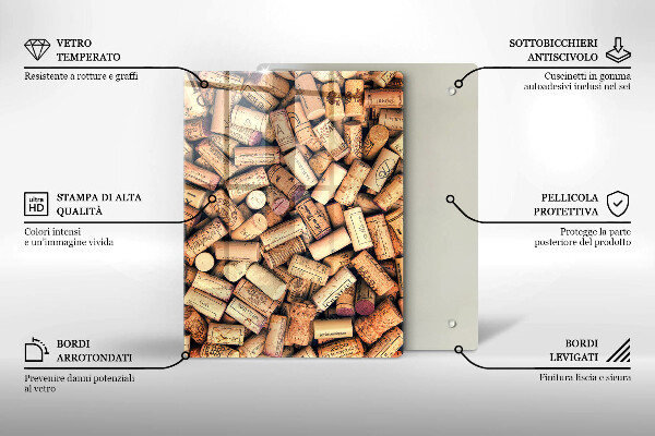 Cutting board Spoons with spices