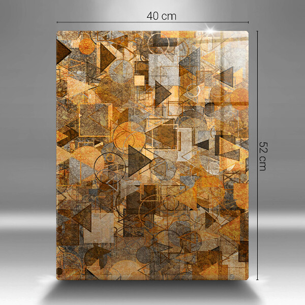 Cutting board Geometric figure pattern