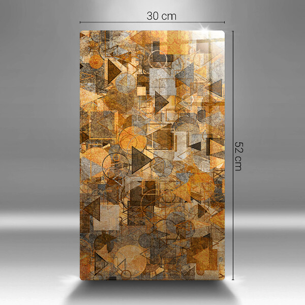 Cutting board Geometric figure pattern