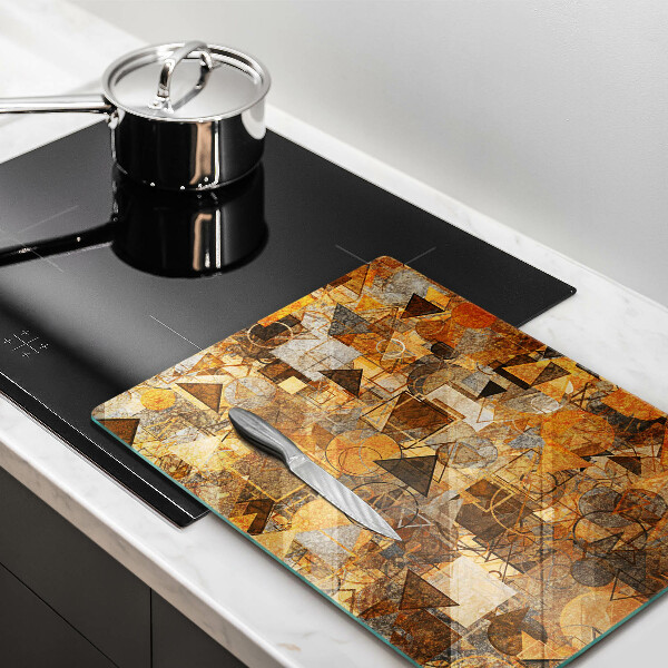 Cutting board Geometric figure pattern