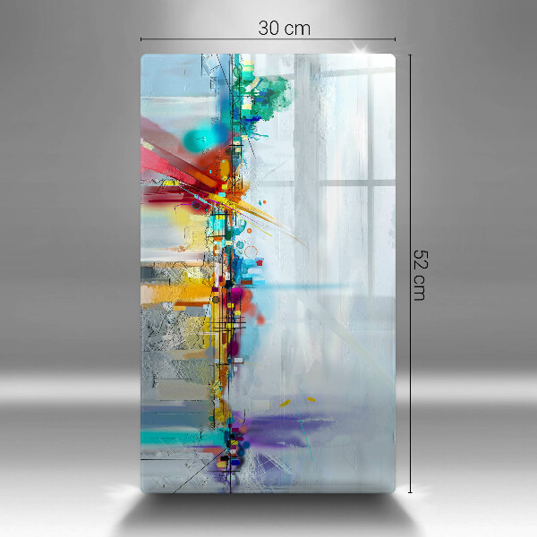 Cutting board Painted abstraction