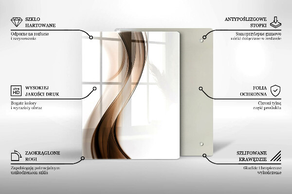 Cutting board Abstract lines