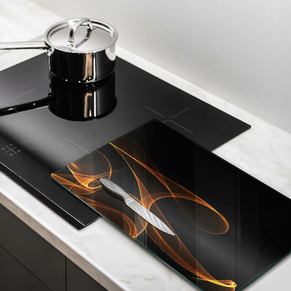 Cutting board Abstract lines