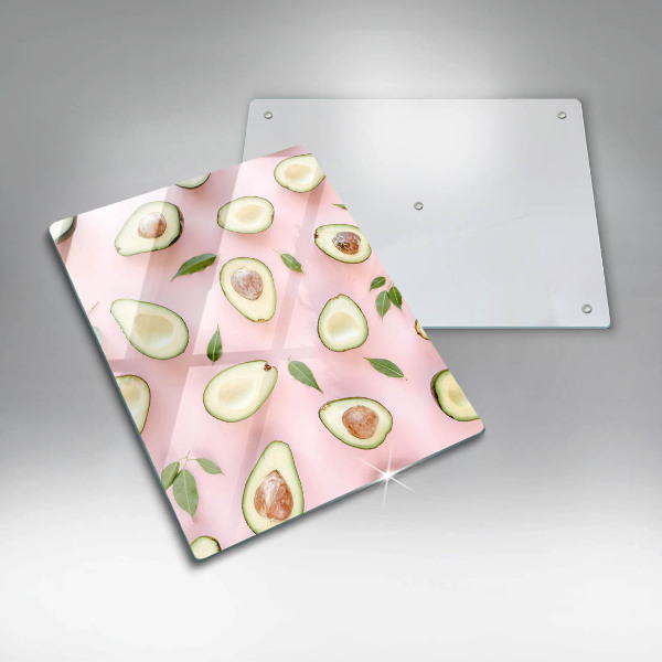 Cutting board Avocado pattern